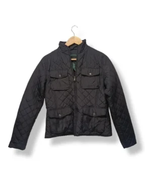 1000004709 (2) Chaqueta matelassé negra Polo Ralph Lauren, Talla S