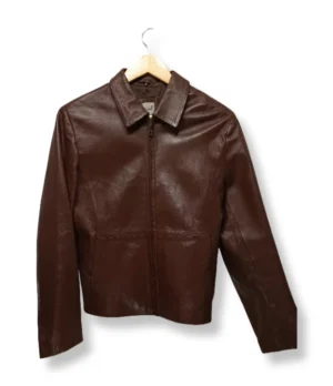 1000004880 (5) Chaqueta de Cuero Café – Gacel – Talla S