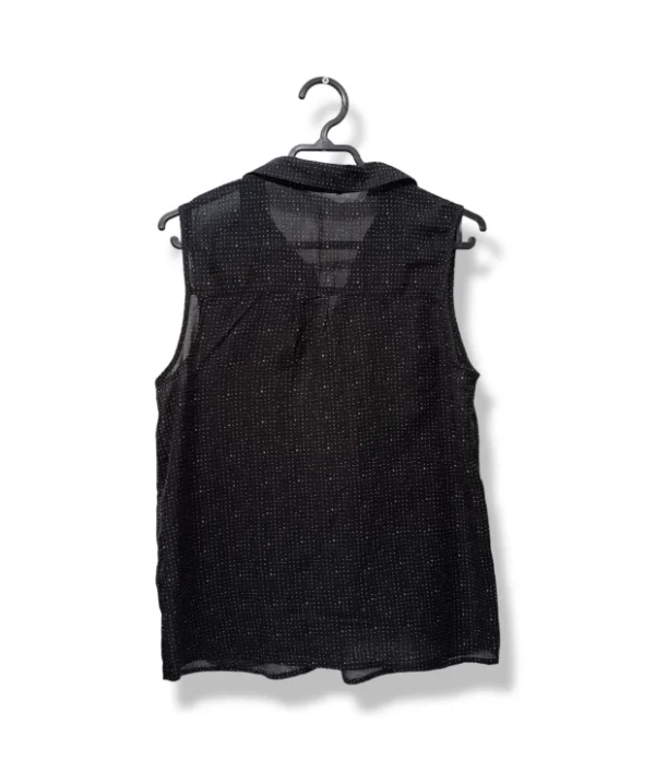 1000005820 (9) Blusa sin mangas negra OVS – Talla M