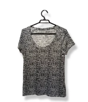 Polera Estampado Leopardo – Banana Republic – Talla M