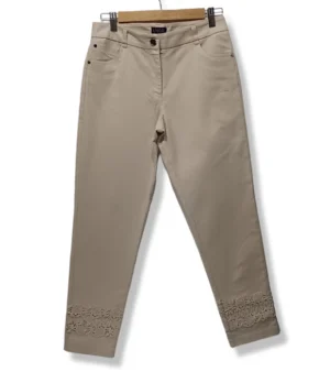 pixelcut-export-1751167927418 Jeans Beige con Encaje – Liola – Talla 38