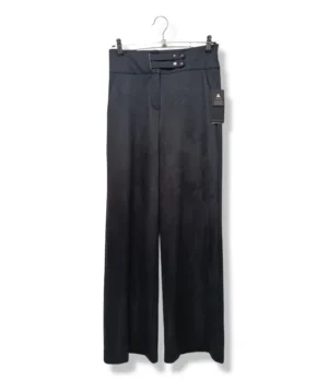 Pantalón Azul oscuro Gamuza Sintética – IO – Talla 36 – Nuevo con etiqueta