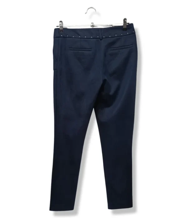 Pantalón IO azul marino con tachas – Talla 38