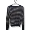Sweater Marquis rayado azul marino – Clásico, versátil y atemporal