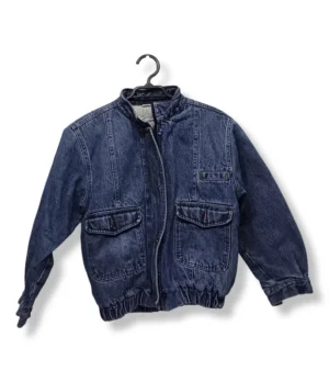 Chaqueta bomber de mezclilla – Talla 10-12 años