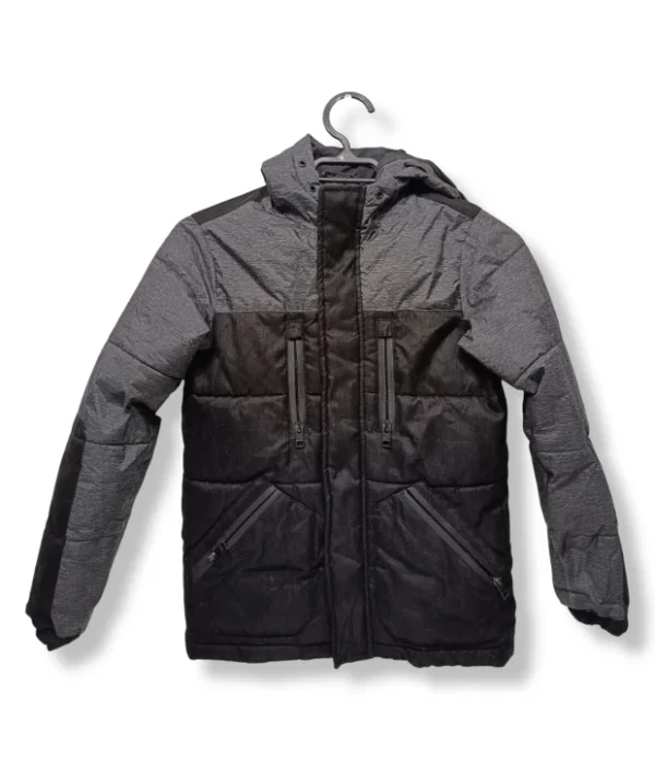 Parka bicolor  con gorro Jack & Jones, talla 6 - 8 años