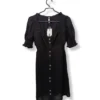 Vestido Sybilla negro con botones