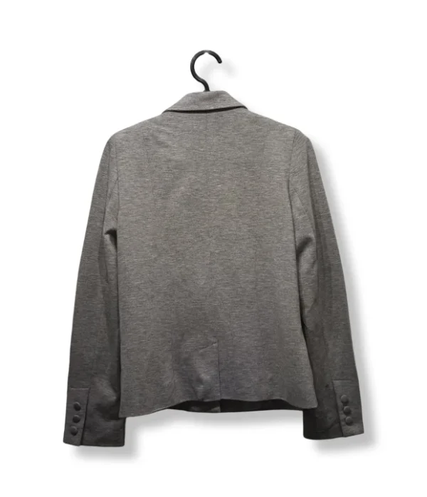Blazer IO Mujer – Gris Jaspeado, Talla 38