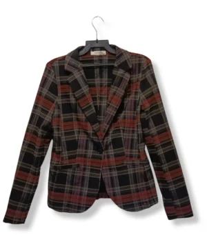 Blazer Privilege a cuadros  Talla 38