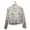 Chaqueta Liola Biker Floral – Estilo Romántico con Actitud, Talla 38