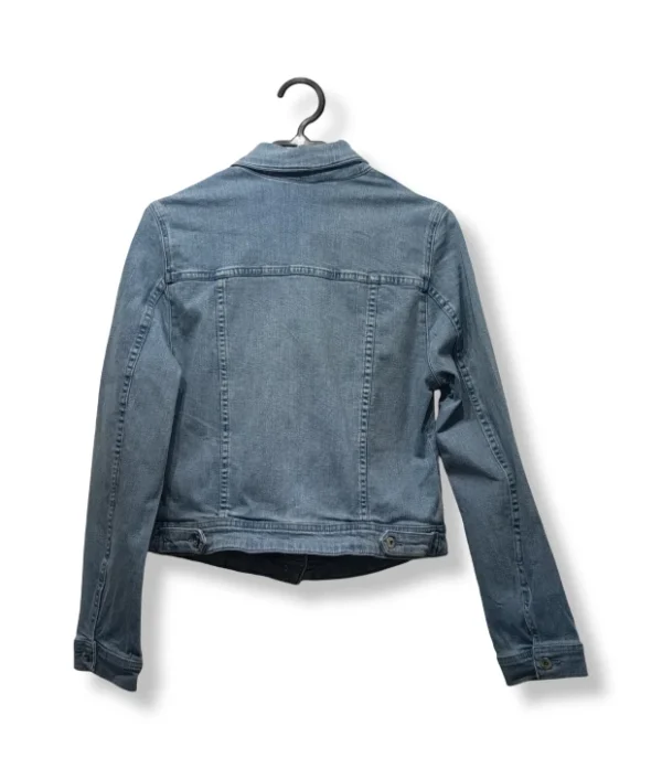pixelcut-export-1751259157975 Chaqueta Denim Camaieu – Azul Claro con Corte Femenino