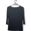 Polera Negra – Manga 3/4, Talla S