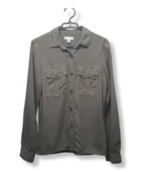 pixelcut-export-1751318553951 Camisa Verde Old Navy, Talla M