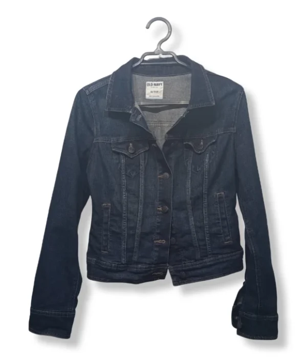 Chaqueta Denim Azul Oscuro – Old Navy, Talla XS/S