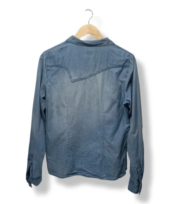 Camisa de mezclilla clara Only, talla M