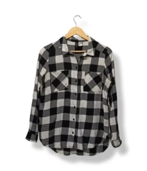 Camisa leñadora H&M, talla M