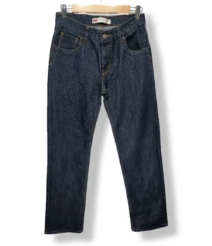 pixelcut-export-1752469560796 Jeans Rectos Azul Oscuro – Levi’s – Talla 36