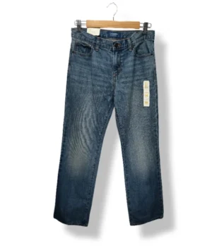 pixelcut-export-1752472338007 Jeans Rectos Azul Medio – Old Navy – Talla 36 (Nuevo con etiqueta)