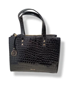 pixelcut-export-1752547669026 Cartera Tamaris negra efecto croco