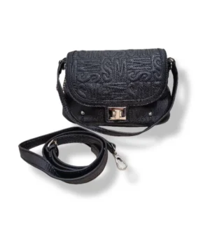 pixelcut-export-1752547743406 Cartera Steve Madden negra con correa desmontable