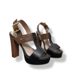 Sandalias Plataforma Negras – Cacharel – Talla 35