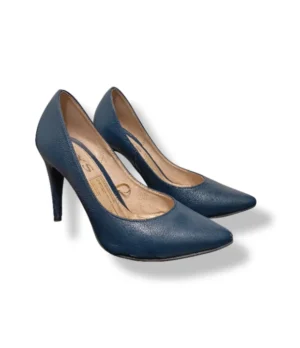 Zapatos de Tacón Azul – EXS – Talla 35