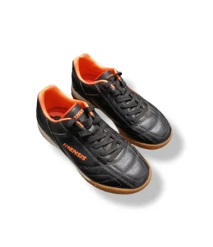 pixelcut-export-1752727829697 Zapatillas deportivas kensis negras con detalles naranjo – Talla 31