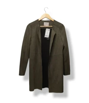 Tapado gamuzado verde oliva Orsay (nuevo con etiqueta)