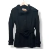 Abrigo negro con capucha  ONLY – Talla S
