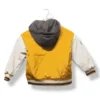 Parka varsity “New York” con gorro – Talla 6 años, nueva con etiqueta