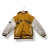 Parka varsity “New York” con gorro – Talla 6 años, nueva con etiqueta