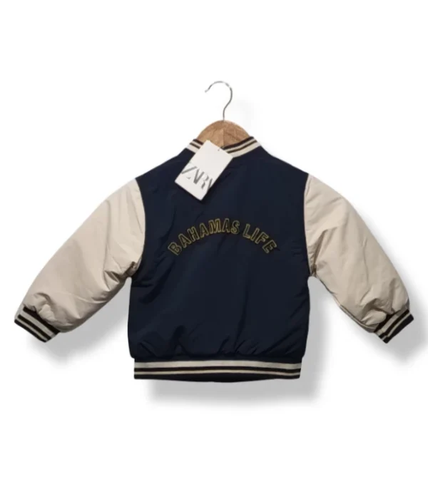 pixelcut-export-1754062234846 Parka varsity Zara niño “Bahamas Life” – Talla 2-3 años, nueva con etiqueta