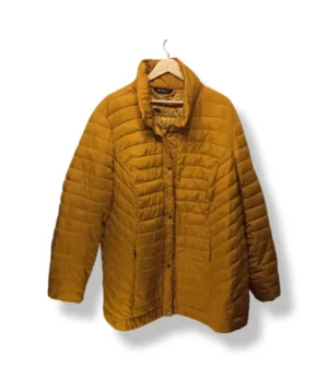 pixelcut-export-1754282758038 Parka acolchada mostaza Ulla Popken Talla XL/XXL