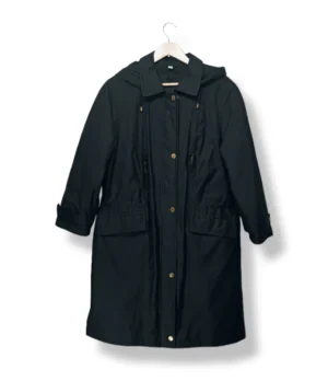 pixelcut-export-1754283477646 Parka negra impermeable Sympatex, Talla L/XL