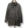 Chaqueta larga verde militar estilo parka CAPSIZE Talla L/XL