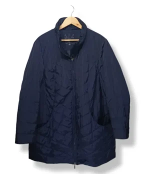pixelcut-export-1754285874309 Parka acolchada azul marino Ulla Popken Talla XL/XXL
