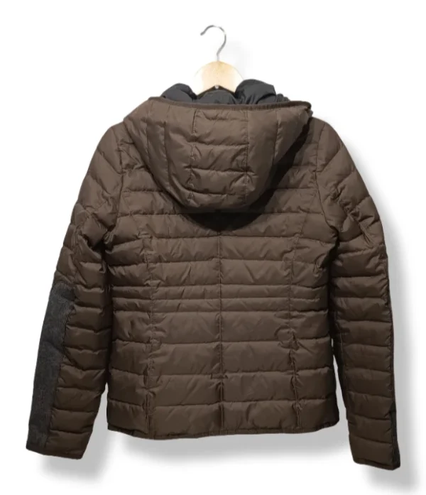 Parka de pluma acolchada café con gorro Marc O’Polo – Talla M