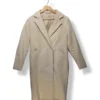 Tapado beige tipo sastre Mett, talla M