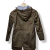 Chaqueta parka H&M verde oliva niño talla 9-10 años