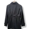 Abrigo negro Krush talla S