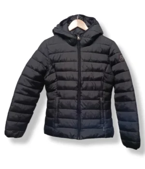 Parka Napapijri acolchada negra, talla M