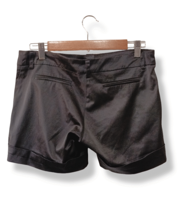 Short Lulumary negro satinado – Talla 38