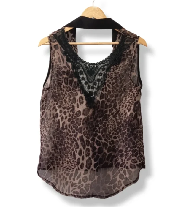 pixelcut-export-1757566937617 Blusa animal print sin mangas Caizhinv S/M