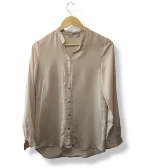 Blusa beige Springfield, talla M