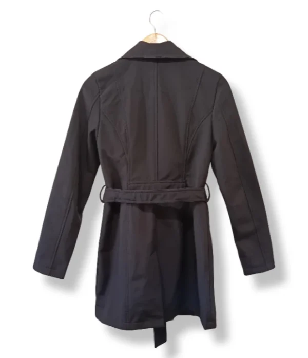 pixelcut-export-1757570739772 Trench negro Sebby Collection, talla S