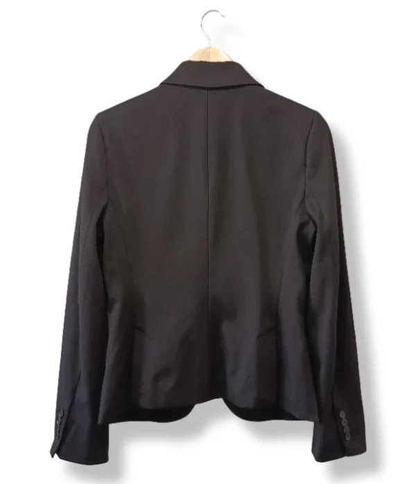 pixelcut-export-1757570889560 Blazer negro Express, talla 38