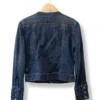 Chaqueta denim sin cuello Gap – Talla XS