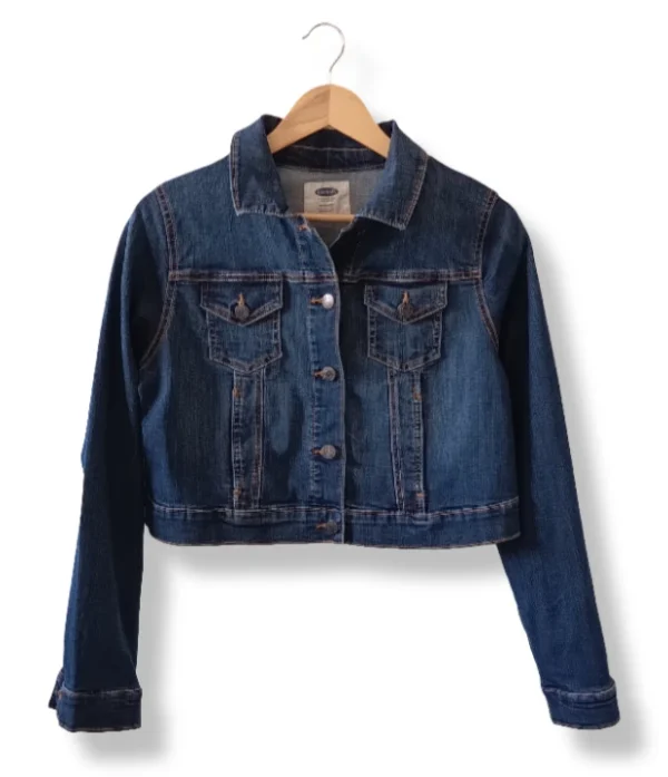Chaqueta denim azul oscuro Old Navy – Talla S