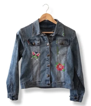 Chaqueta denim bordada Arizona Jean Co. – Talla L