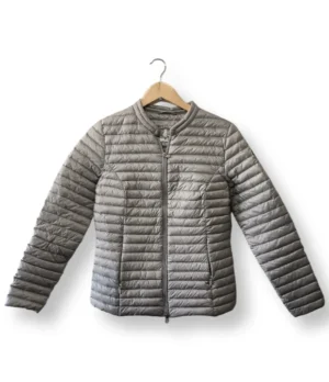 Chaqueta acolchada J.O..T.T gris, Talla S